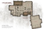 Lake View Lodge - 1st Floor Plan