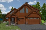 North Elevation - Lake Cascade Garage Addition